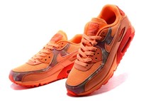 Оранжевые кроссовки женские Nike Air Max 90 на каждый день
